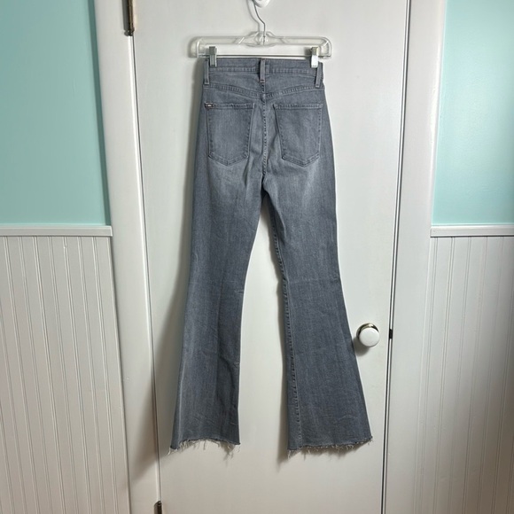 Alice + Olivia Beautiful High Rise Bell Jeans Easy Breezy Size 25 Damaged - Picture 5 of 11
